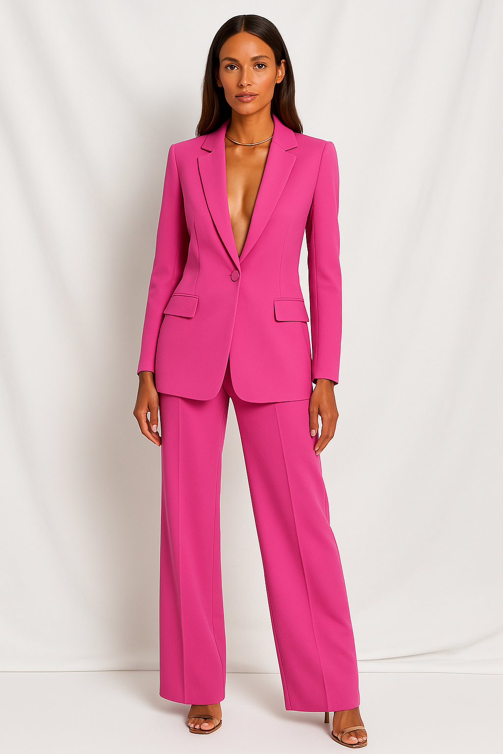 Clara | Conjunto Elegante de Traje Mujer con Blazer y Pantalones a Medida 8