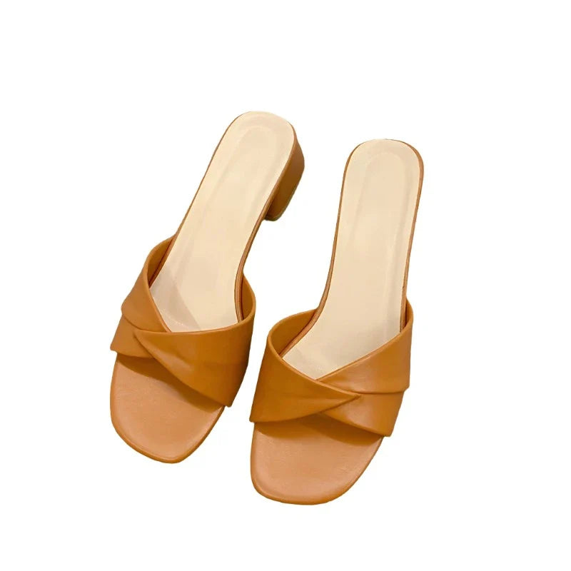Clara | Sandalias Elegantes de Mujer con Tacón Corto para Verano 5