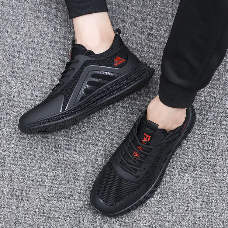 Diego | Zapatillas Full Black para Hombre con Diseño Elegante 4