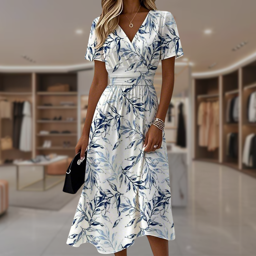 Isabella | Vestido Floral Elegante para Mujer con Cintura Elástica 2