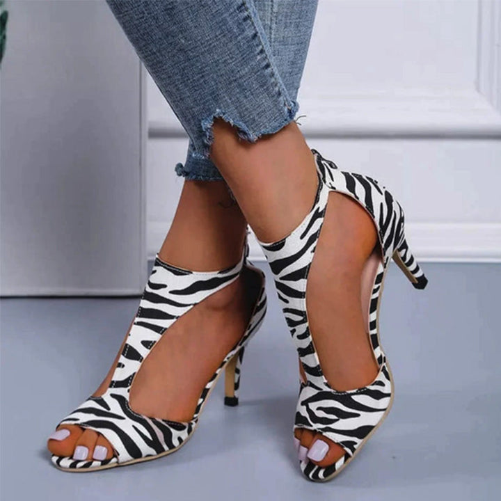 Sofía | Sandalias Negras Tacón Alto Elegantes para Mujer 3