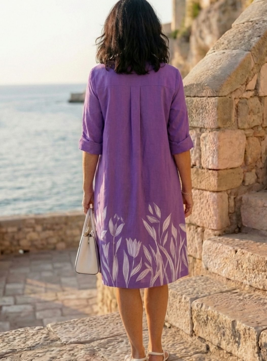 Vestido camisero mujer estilo relajado, ideal para looks casuales de temporada