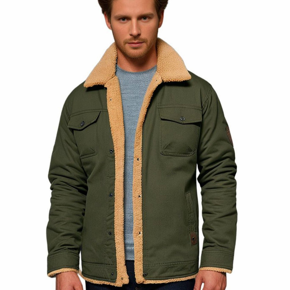 Chaqueta KODIAK en color verde militar para uso diario