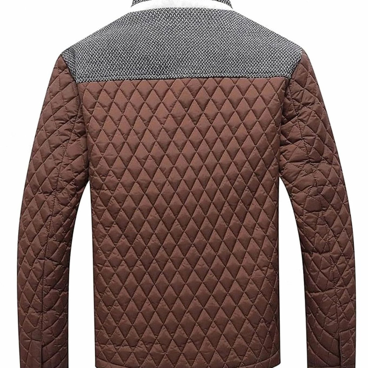 Vista lateral de la chaqueta acolchada MADDOX para hombre