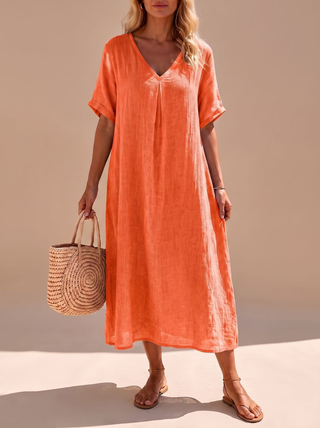 Vestido SANTORA disponible en varios colores para el verano