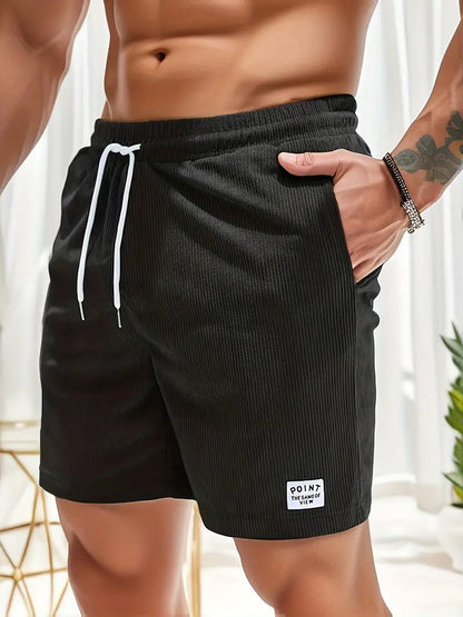 Andrés | Pantalones Cortos Hombre con Cintura Elástica y Bolsillos para Verano 12