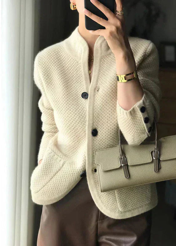 Cárdigan Mujer Largo de Punto Texturizado con Botones | Confort y Estilo para el Uso Diario 1