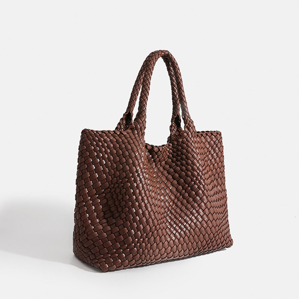 Clara | Bolso Tote Trenzado de Gran Capacidad para Mujer 0