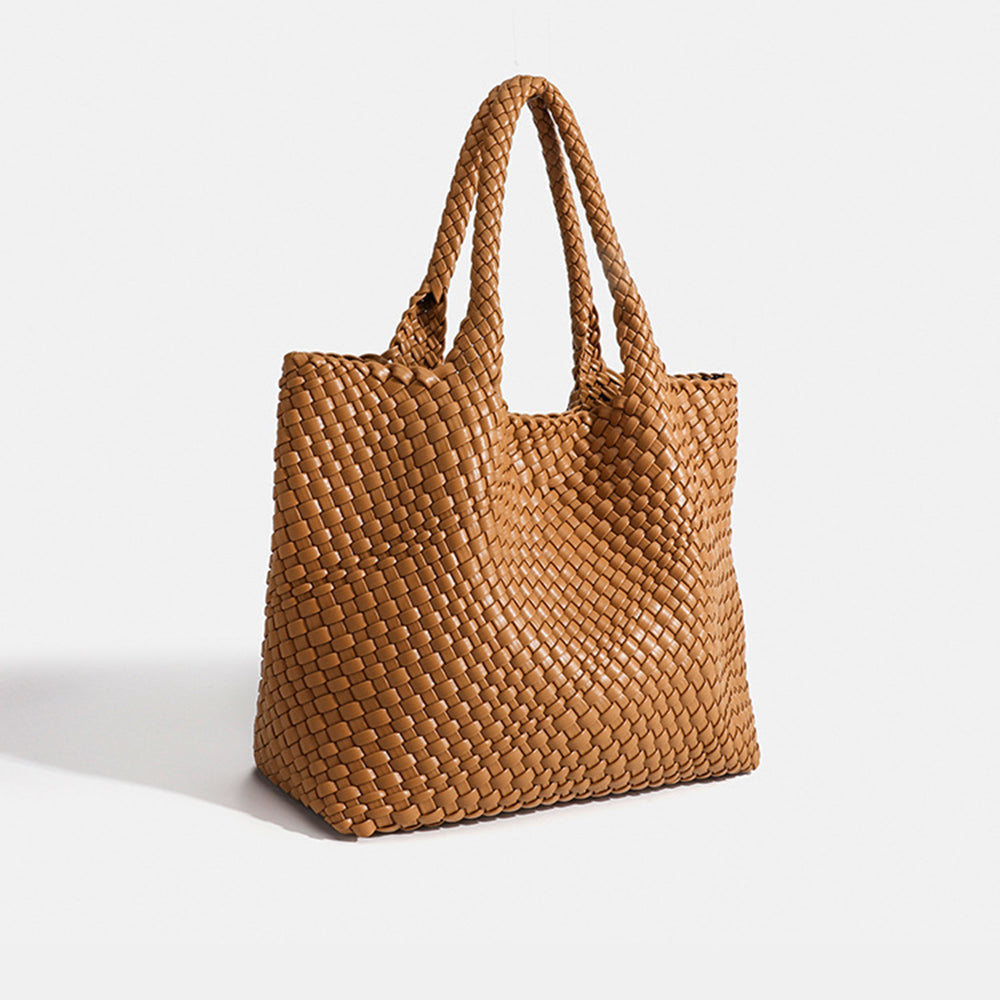 Clara | Bolso Tote Trenzado de Gran Capacidad para Mujer 1