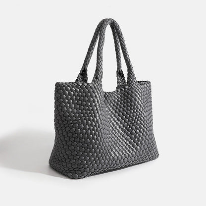 Clara | Bolso Tote Trenzado de Gran Capacidad para Mujer 8