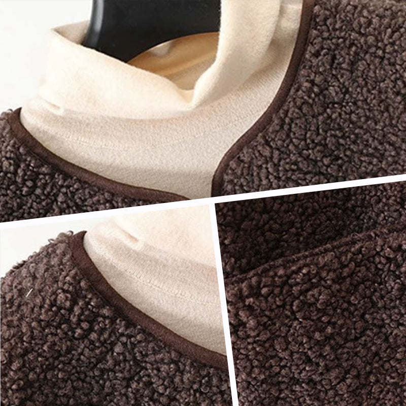 Clara | Chaleco Largo de Forro Polar para Mujer con Botones y Bolsillos 8
