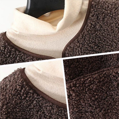 Clara | Chaleco Largo de Forro Polar para Mujer con Botones y Bolsillos 8