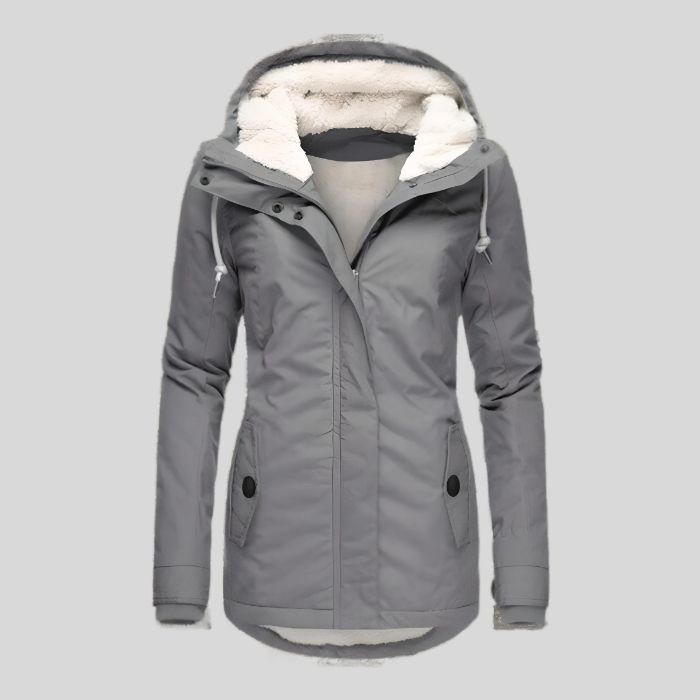 Clara | Chaqueta con Capucha y Forro Polar para Mujer 0