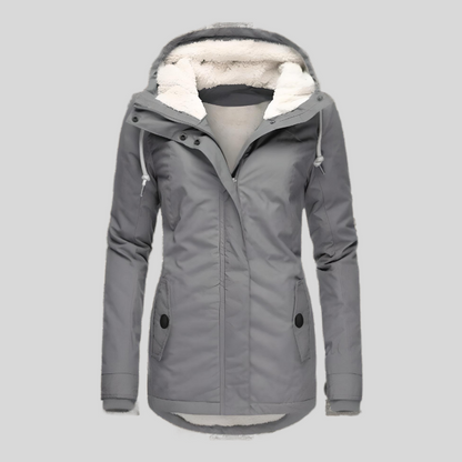 Clara | Chaqueta con Capucha y Forro Polar para Mujer 0