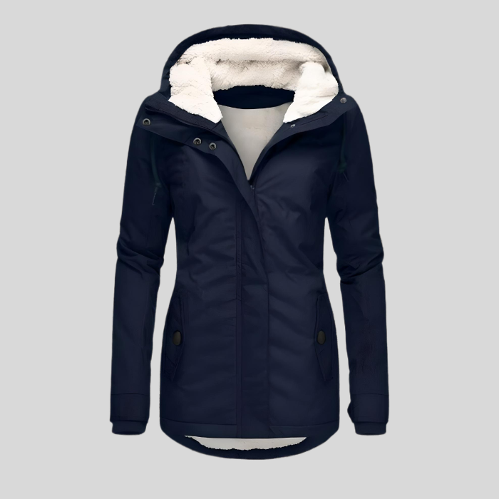 Clara | Chaqueta con Capucha y Forro Polar para Mujer 2