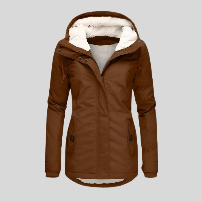 Clara | Chaqueta con Capucha y Forro Polar para Mujer 3
