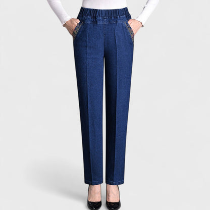 Clara | Jeans Elásticos con Cintura Flexible y Bolsillos para Mujer 2