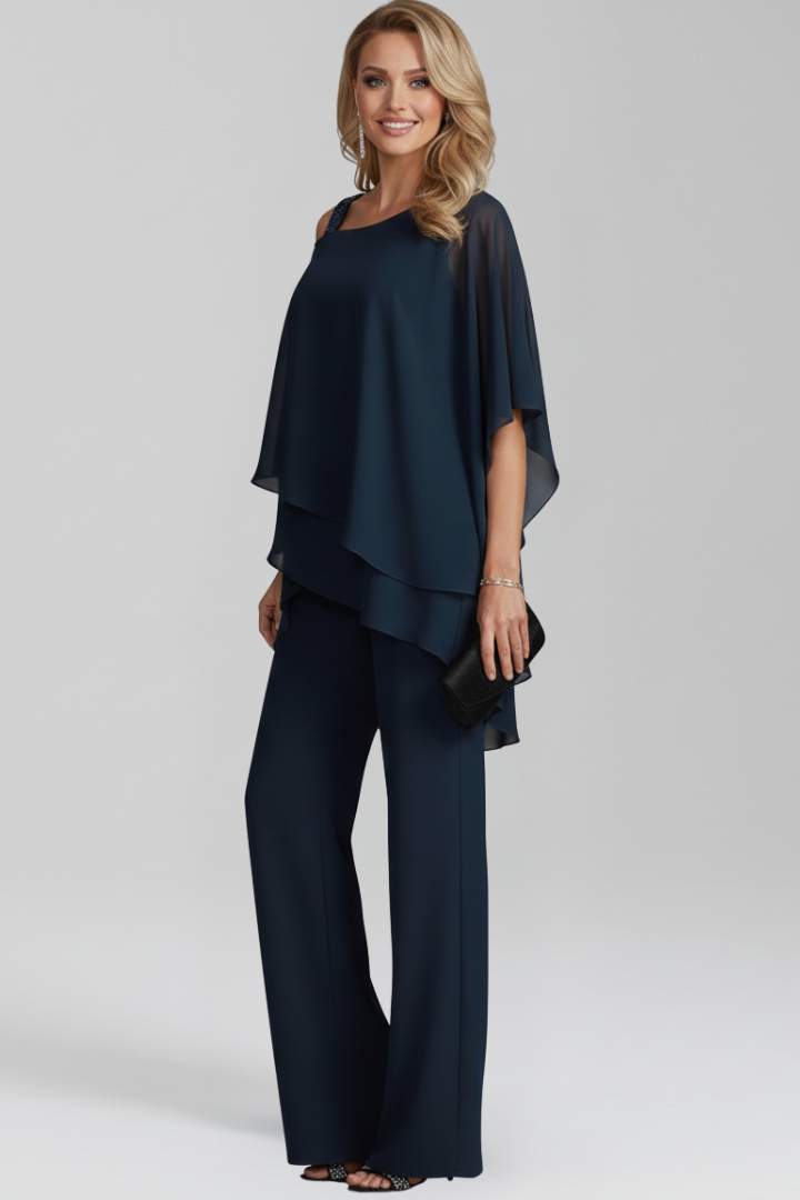 Clara | Mono de Pierna Ancha con Hombros Descubiertos para Mujer en Verano 4