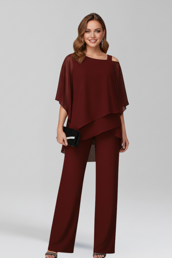Clara | Mono de Pierna Ancha con Hombros Descubiertos para Mujer en Verano 6