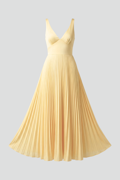 Clara | Vestido Largo Plisado de Verano para Mujer 1