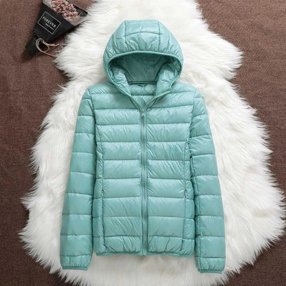 Claudia | Chaqueta Acolchada Ligera con Capucha para Mujer 2