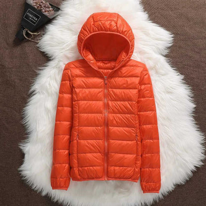 Claudia | Chaqueta Acolchada Ligera con Capucha para Mujer 3