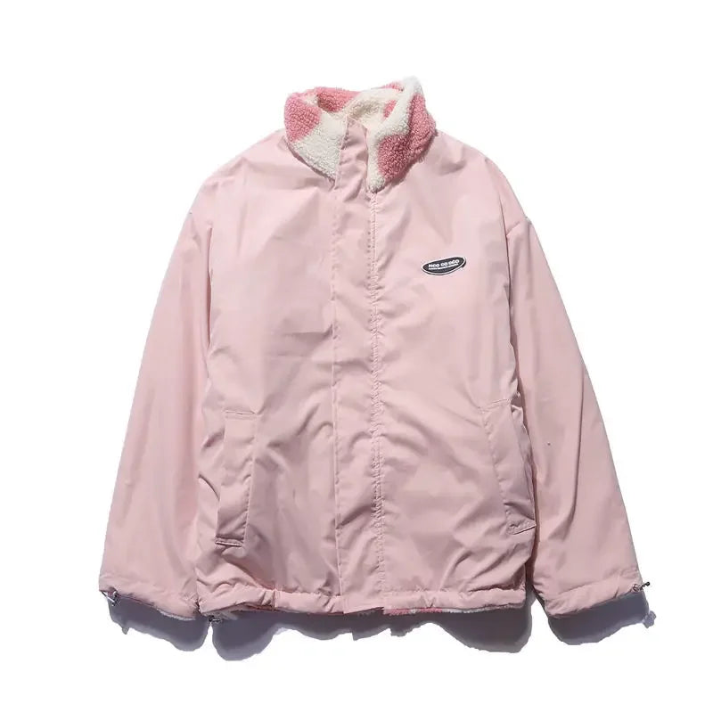 Claudia | Chaqueta Polar con Estampado de Corazones para Mujer 6