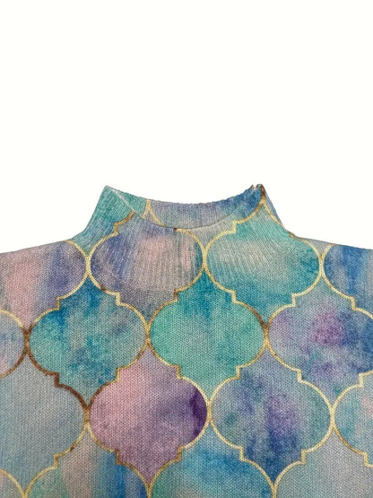 Claudia | Suéter de Cuello Alto con Detalles Metálicos para Mujer 3
