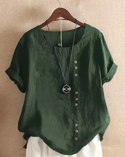 Claudia | Top de Mujer con Detalle de Botones para Primavera y Verano 6