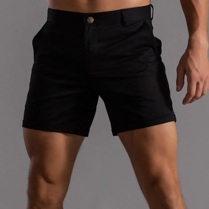 Diego | Pantalones Cortos Chinos Slim Fit para Hombre en Verano 4