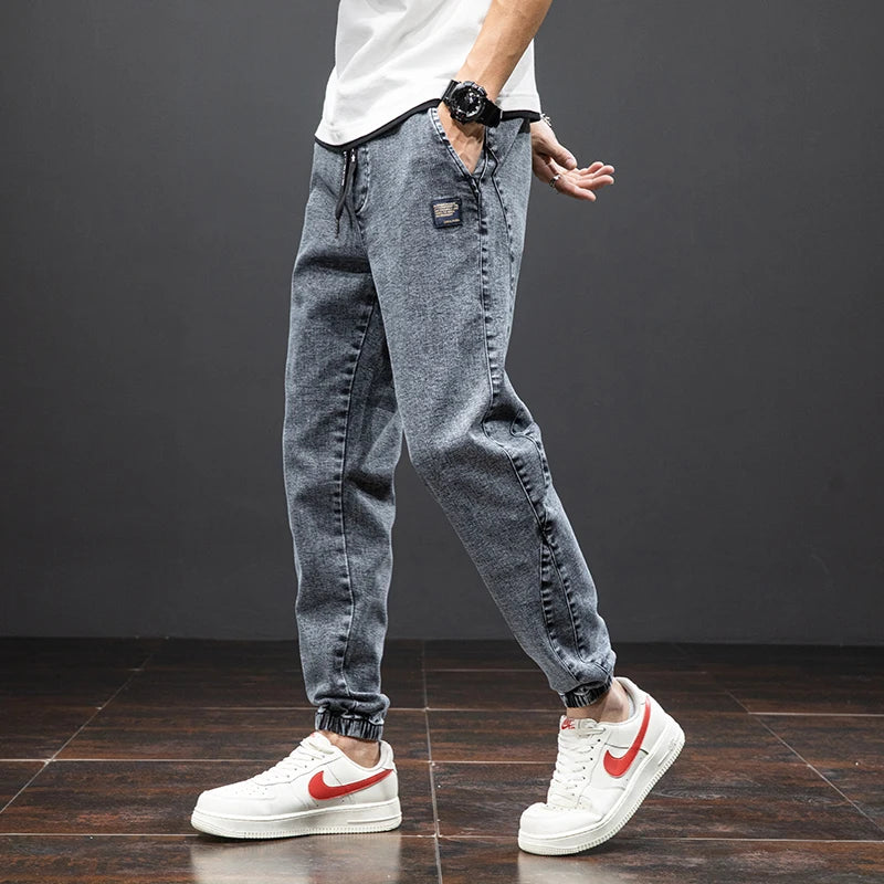 Diego | Pantalones Jogger de Mezclilla con Cordón para Hombre 1