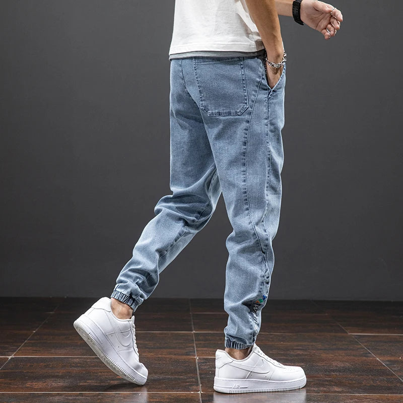 Diego | Pantalones Jogger de Mezclilla con Cordón para Hombre 2