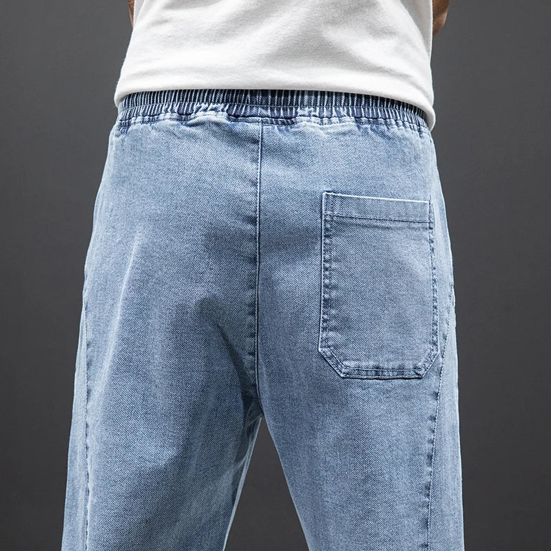Diego | Pantalones Jogger de Mezclilla con Cordón para Hombre 3