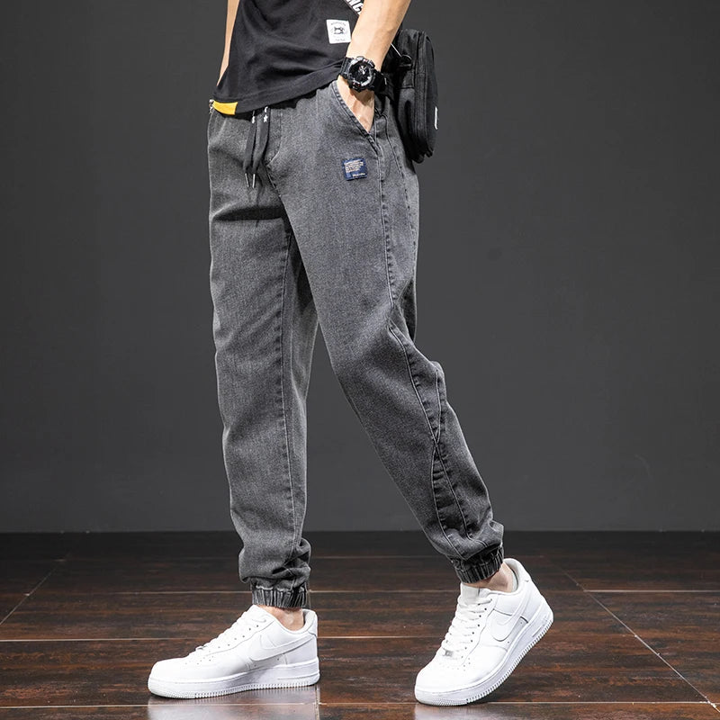 Diego | Pantalones Jogger de Mezclilla con Cordón para Hombre 6