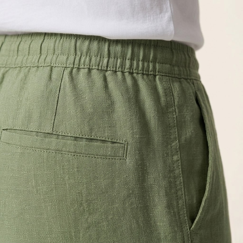 Diego | Pantalones de Lino para Hombre con Corte Recto para Verano 3