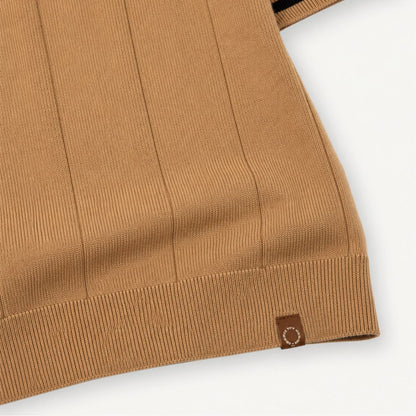 Diego | Polo Blanco Hombre de Manga Corta con Cremallera y Estilo Moderno 6