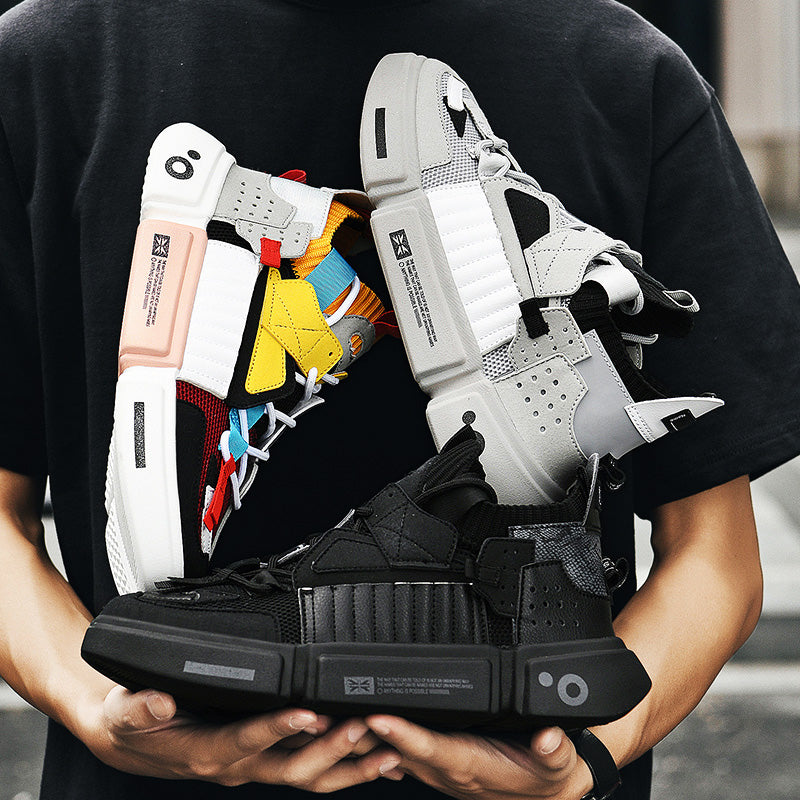 Diego | Zapatillas Deportivas Futuristas para Hombre con Suela Gruesa 1