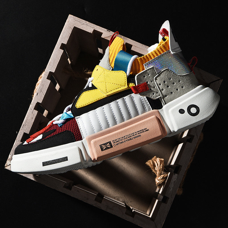 Diego | Zapatillas Deportivas Futuristas para Hombre con Suela Gruesa 5