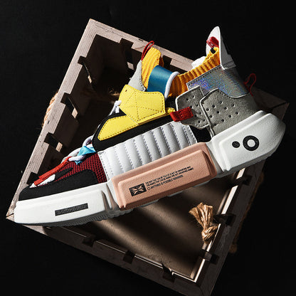 Diego | Zapatillas Deportivas Futuristas para Hombre con Suela Gruesa 5