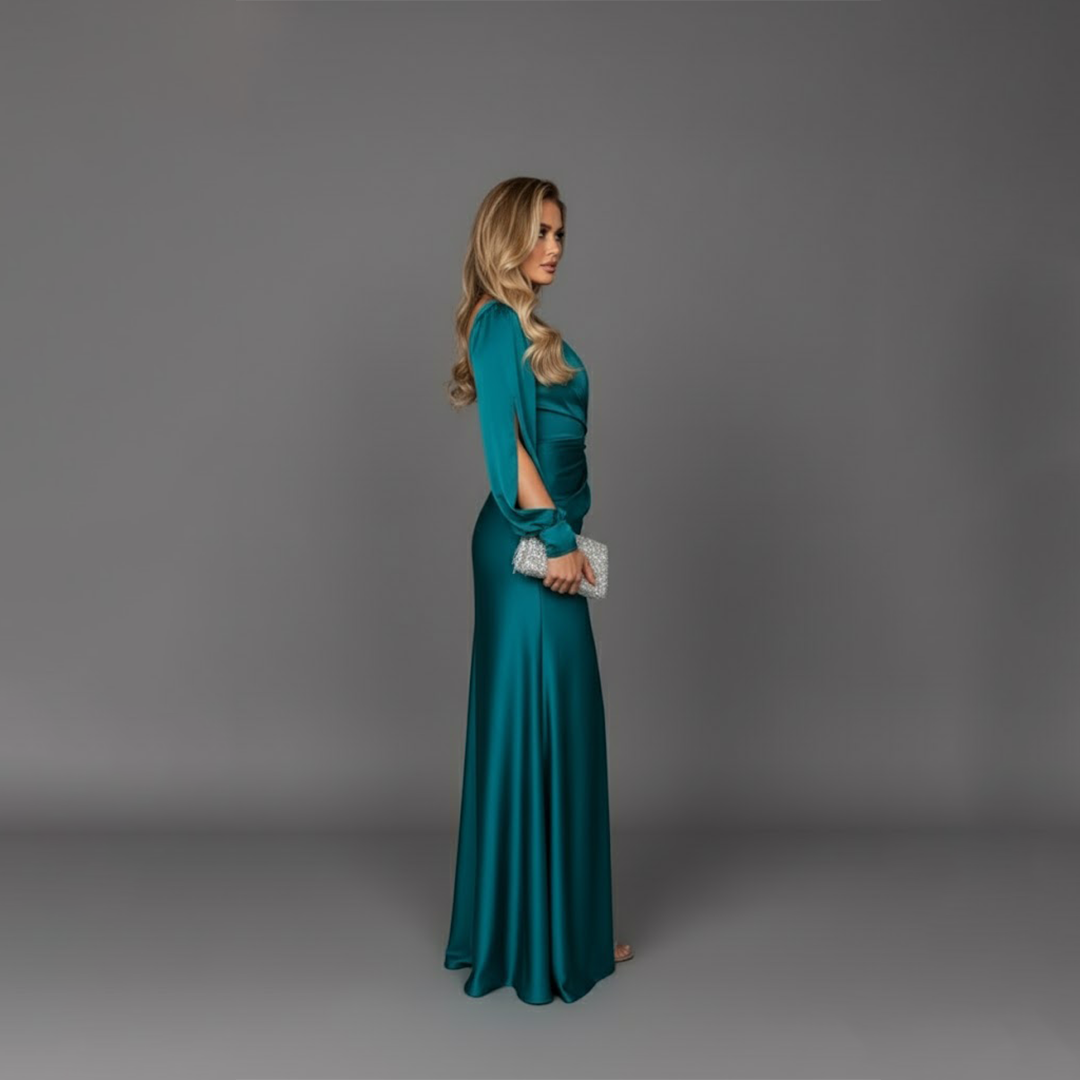 Isabel | Vestido de Noche de Satén Elegante para Mujer 1