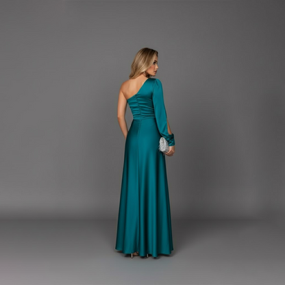 Isabel | Vestido de Noche de Satén Elegante para Mujer 2