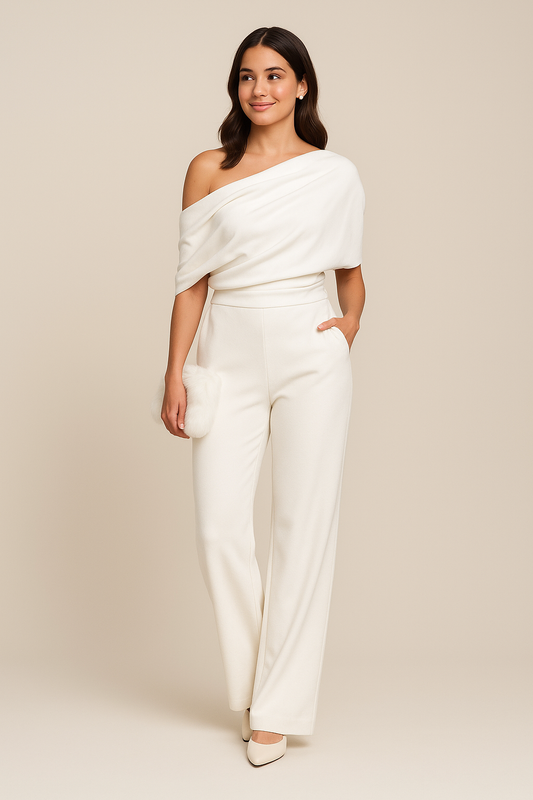 Isabella | Mono Mujer Asimétrico Elegante de Primavera para Mujer 0