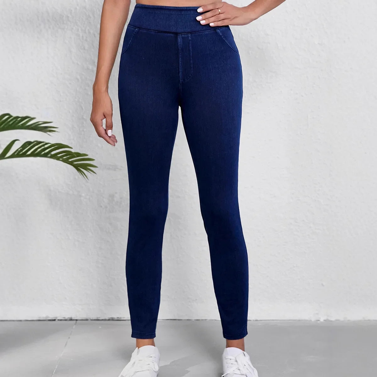 Isabella | Pantalones Elásticos de Tiro Alto para Mujer 1