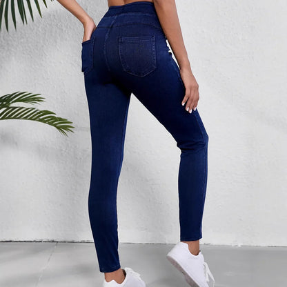 Isabella | Pantalones Elásticos de Tiro Alto para Mujer 4