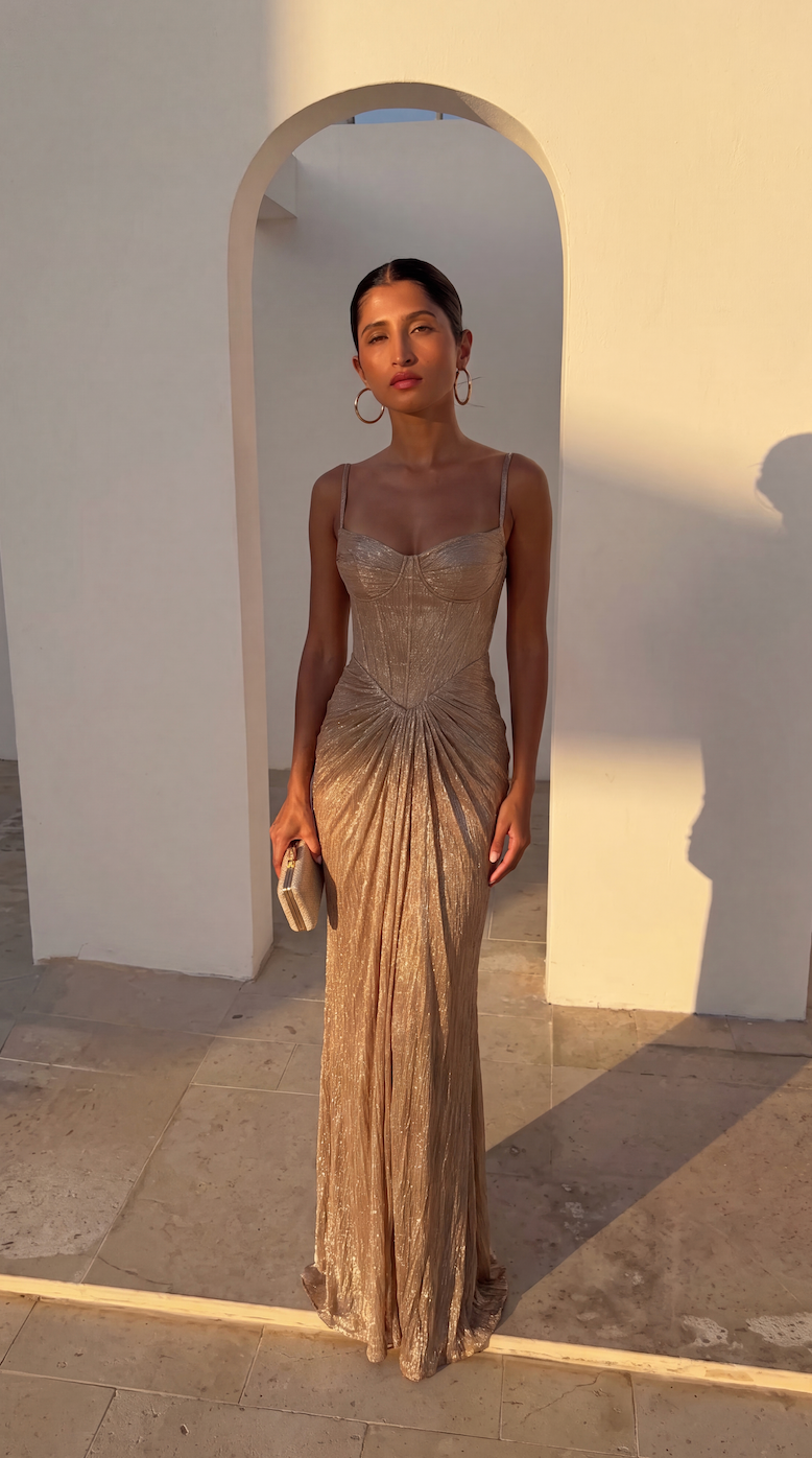 Isabella | Vestido Largo Elegante con Corpiño Corsé para Mujer 1