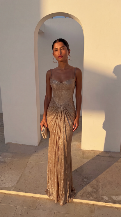 Isabella | Vestido Largo Elegante con Corpiño Corsé para Mujer 1