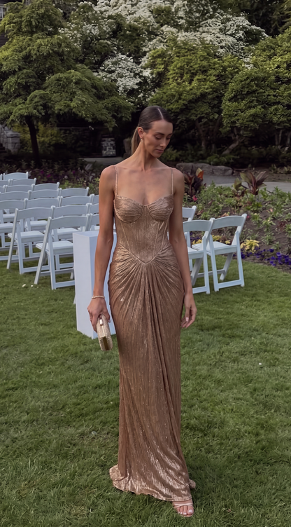 Isabella | Vestido Largo Elegante con Corpiño Corsé para Mujer 2