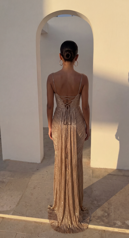 Isabella | Vestido Largo Elegante con Corpiño Corsé para Mujer 5
