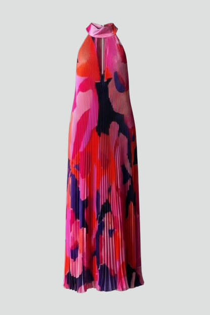 Isabella | Vestido Largo de Verano con Falda Plisada para Mujer 1
