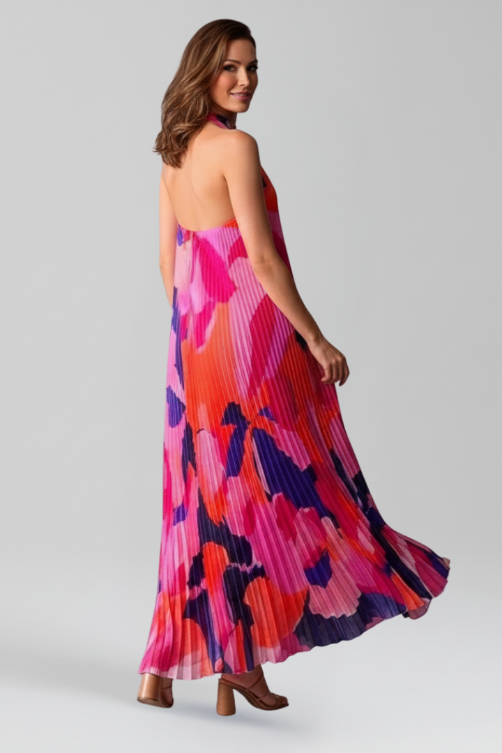 Isabella | Vestido Largo de Verano con Falda Plisada para Mujer 3